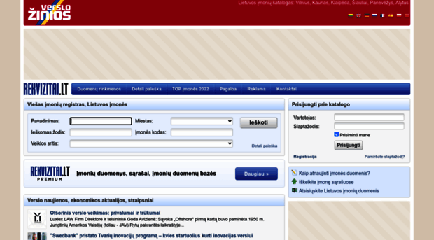 rekvizitai.vz.lt