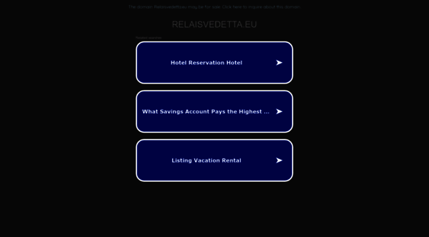relaisvedetta.eu