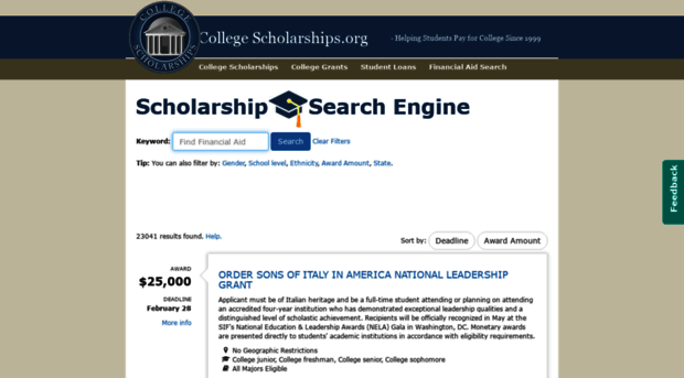 related.collegescholarships.org