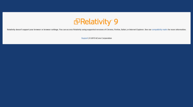 relativity9demo.irisds.com