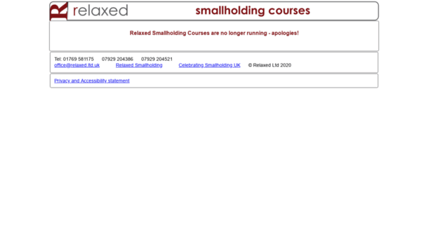 relaxedsmallholdingcourses.co.uk