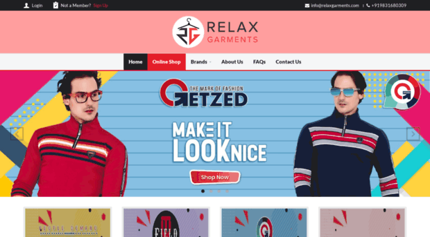 relaxgarments.com