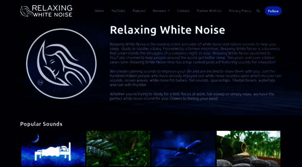 relaxingwhitenoise.com