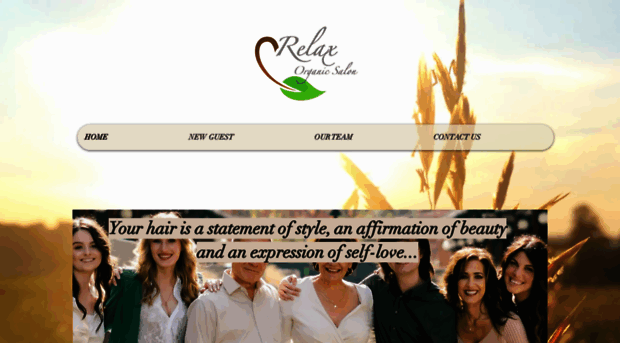 relaxorganicsalon.com