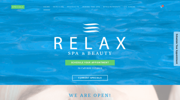 relaxspaandbeauty.com