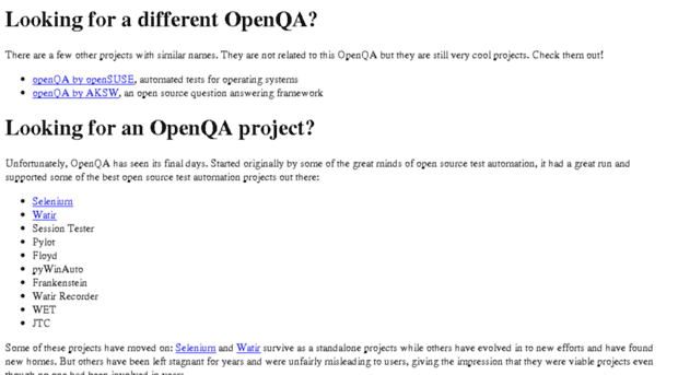release.openqa.org