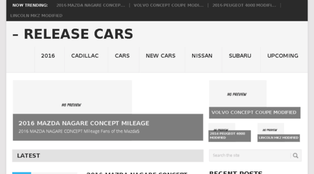 releasecarsdates.com