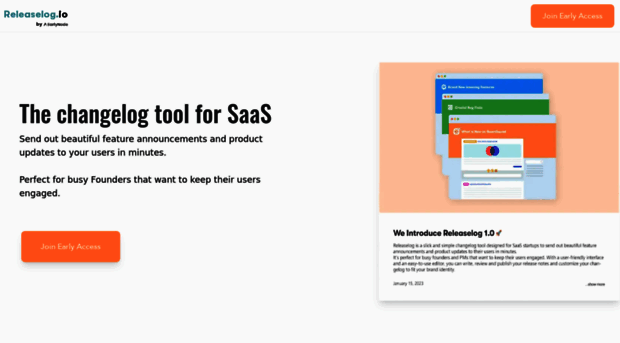 releaselog.io