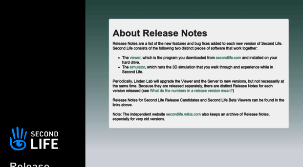releasenotes.secondlife.com