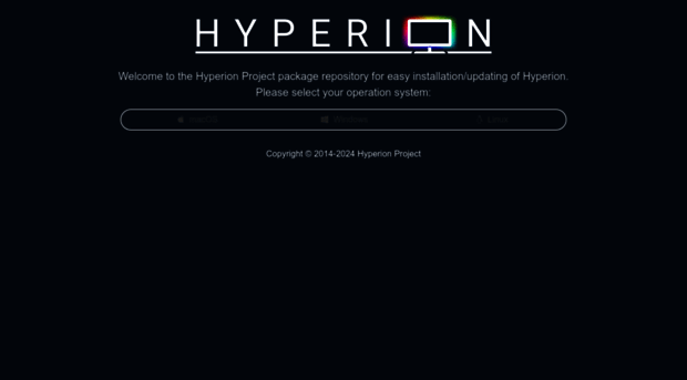 releases.hyperion-project.org