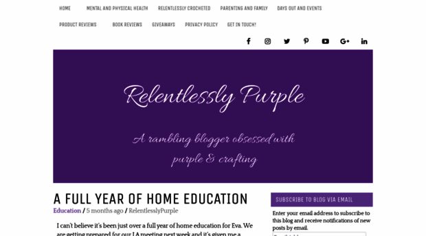 relentlesslypurple.com