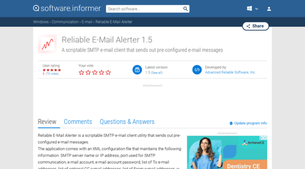 reliable-e-mail-alerter.software.informer.com