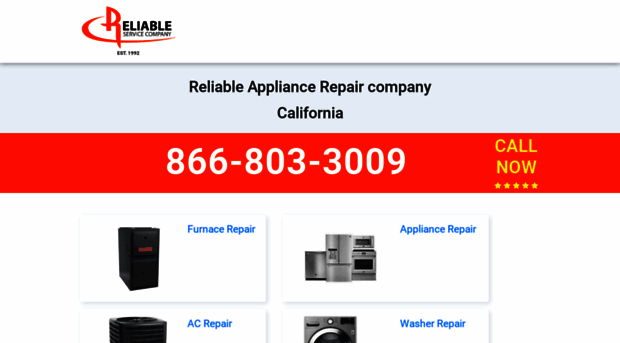 reliableappliancesrepair.com