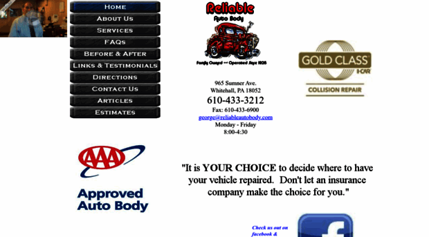 reliableautobody.com