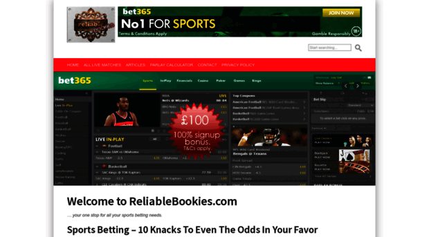 reliablebookies.com