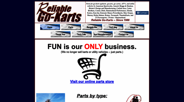 reliablegokarts.net