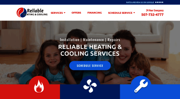 reliableheatingcooling.com