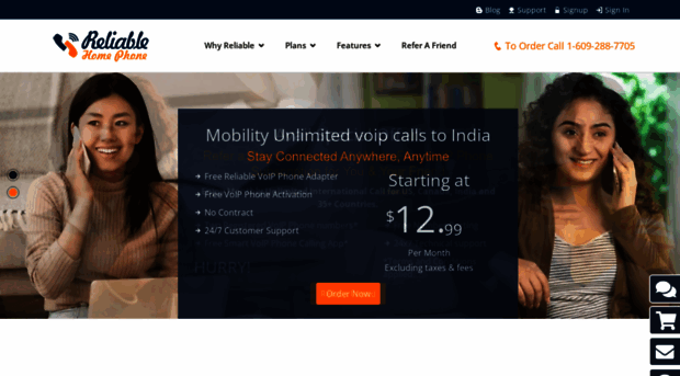reliablehomephone.com