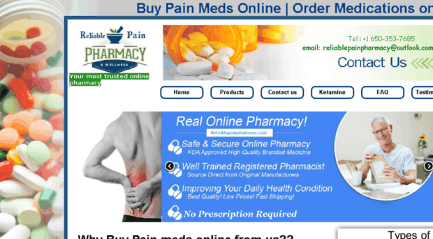 reliablepainpharmacy247.com