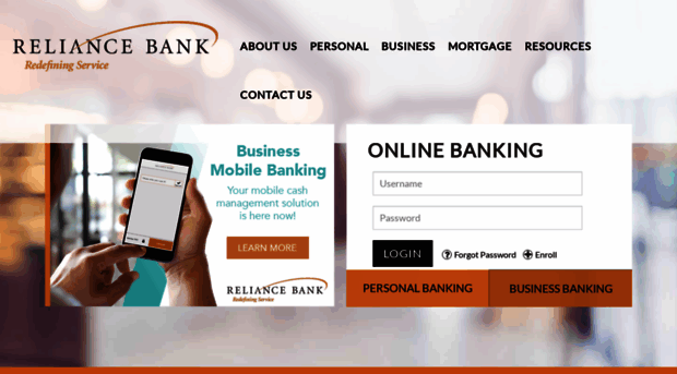 reliancebankmn.com