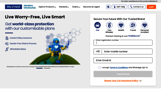 reliancegeneral.co.in