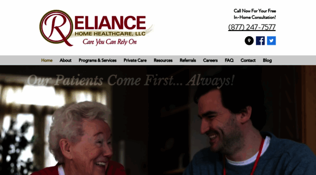 reliancehomehealthcare.com