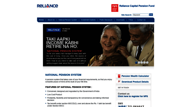 reliancepensionfund.com