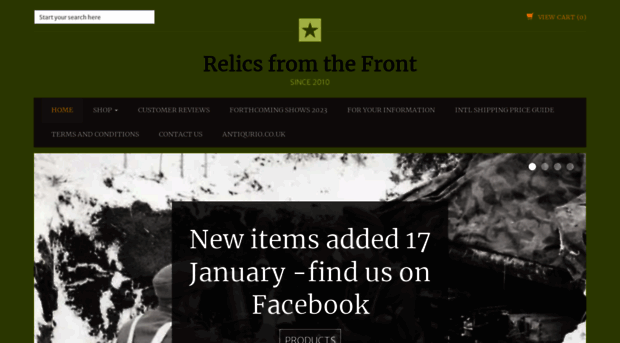 relicsfromthefront.co.uk