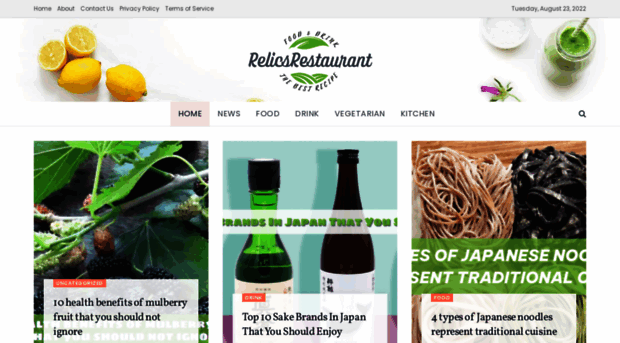 relicsrestaurant.com