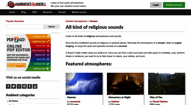 religion.ambient-mixer.com