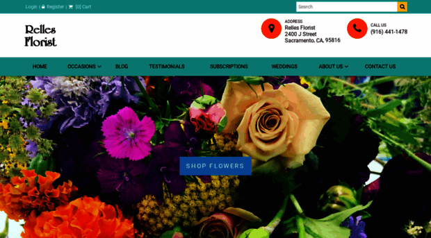 rellesflorist.com