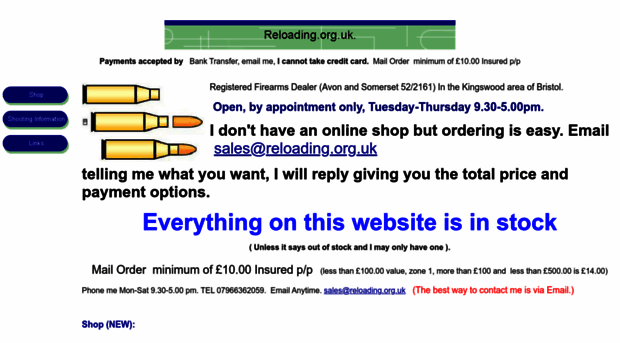 reloading.org.uk