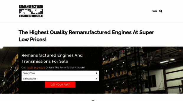 remanufacturedenginesforsale.com