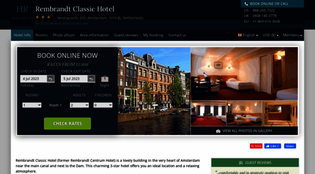 rembrandt-classic.hotel-rez.com