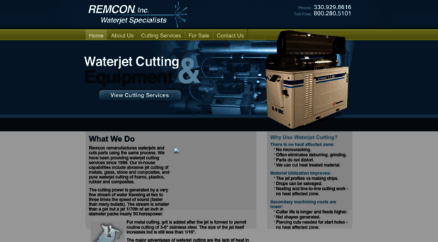 remconwaterjet.com