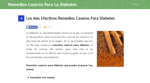 remedioscaserosparaladiabetes.org