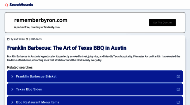 rememberbyron.com