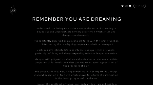 rememberyouaredreaming.com