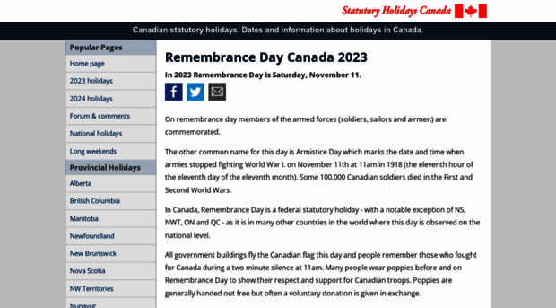 remembrancedaycanada.com