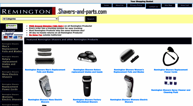 remington.shavers-and-parts.com