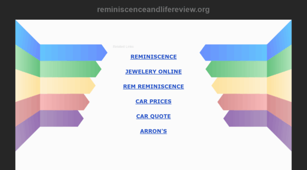 reminiscenceandlifereview.org