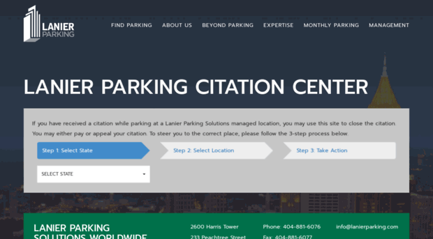 remit.lanierparking.com