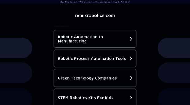 remixrobotics.com
