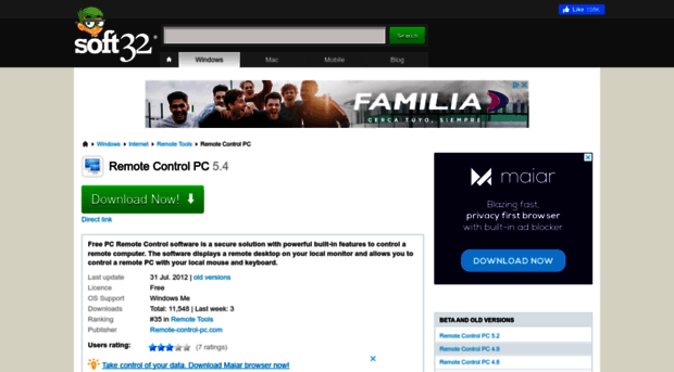 remote-control-pc.soft32.com