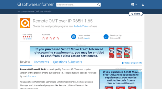 remote-omt-over-ip-r65h.software.informer.com