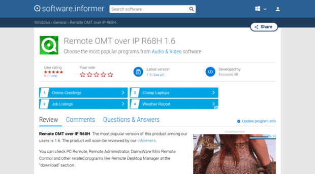 remote-omt-over-ip-r68h.software.informer.com