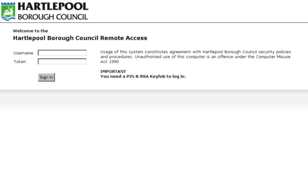 remote.hartlepool.gov.uk