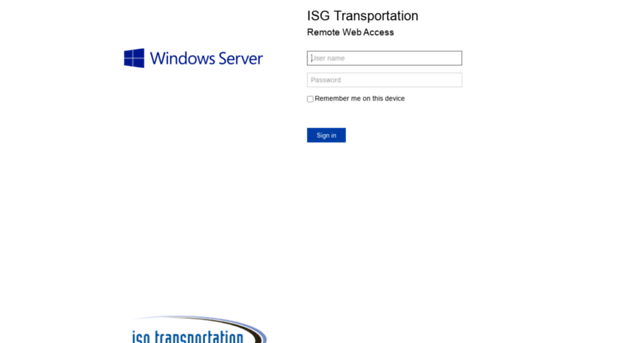 remote.isgtransport.com