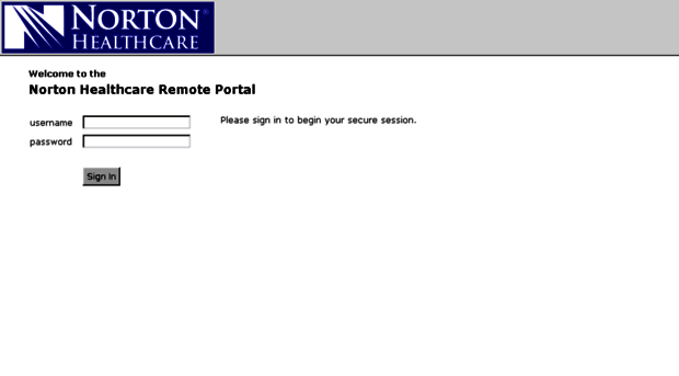 remote.nortonhealthcare.org