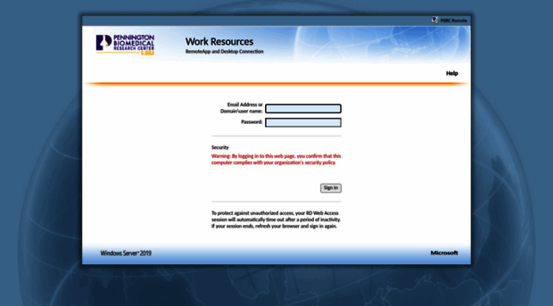 remote.pbrc.edu
